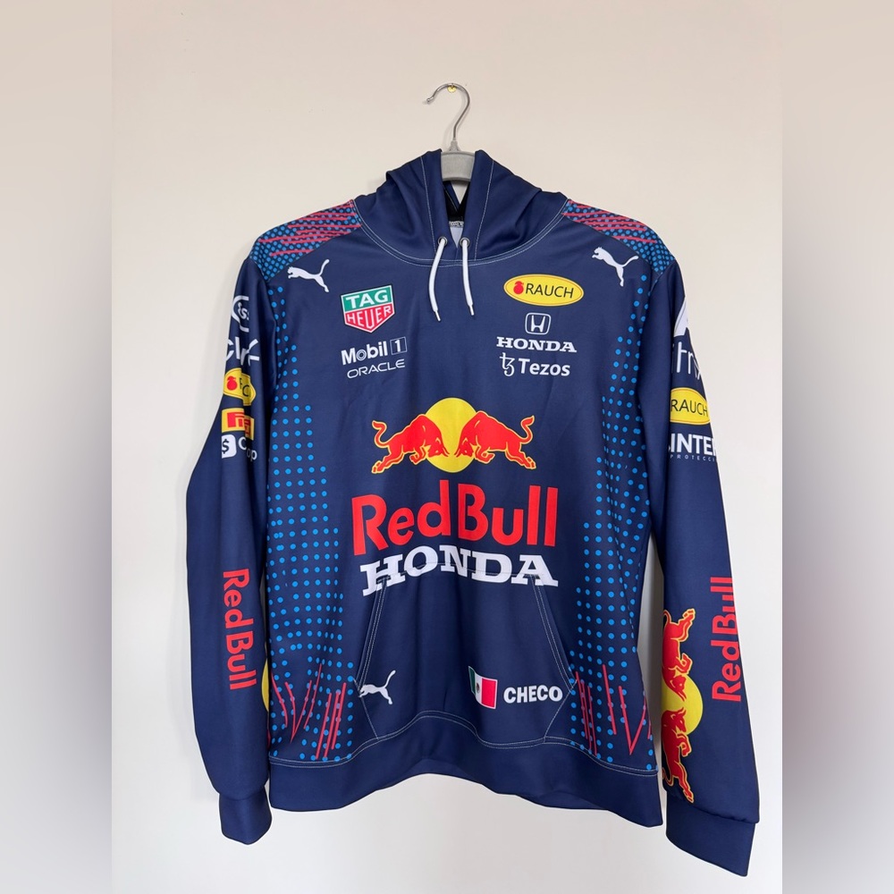 Formula One Puma Red Bull Hooded Pullover